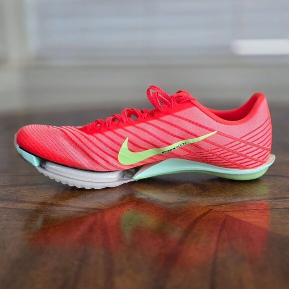 Nike Air Zoom Maxfly 2 Elite Bright Crimson FD8395-600 Women's 9.5 Track Spikes - Picture 9 of 12